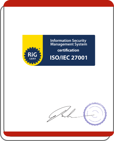 iso certificate